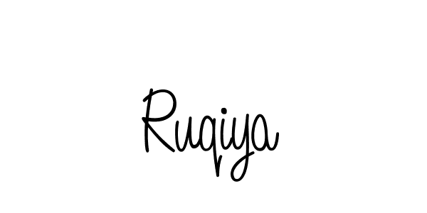 Once you've used our free online signature maker to create your best signature Angelique-Rose-font-FFP style, it's time to enjoy all of the benefits that Ruqiya name signing documents. Ruqiya signature style 5 images and pictures png
