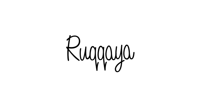 It looks lik you need a new signature style for name Ruqqaya. Design unique handwritten (Angelique-Rose-font-FFP) signature with our free signature maker in just a few clicks. Ruqqaya signature style 5 images and pictures png