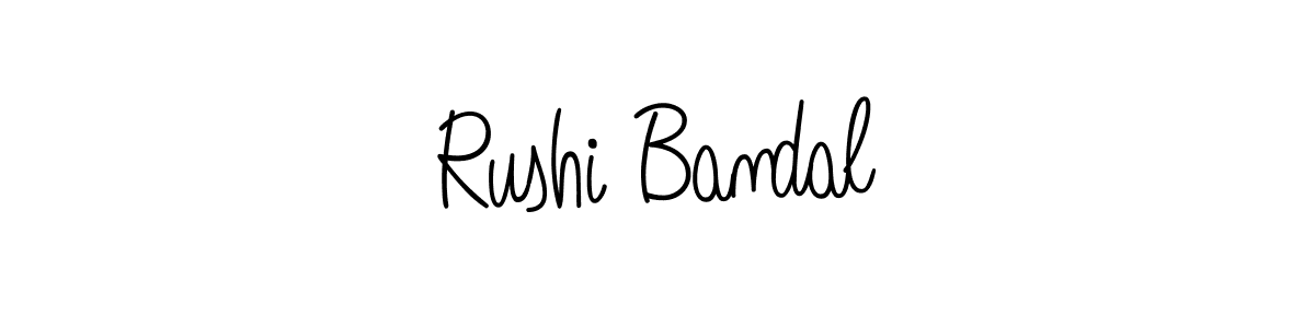 Make a short Rushi Bandal signature style. Manage your documents anywhere anytime using Angelique-Rose-font-FFP. Create and add eSignatures, submit forms, share and send files easily. Rushi Bandal signature style 5 images and pictures png