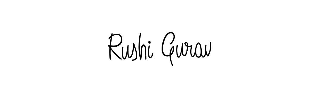 Make a beautiful signature design for name Rushi Gurav. Use this online signature maker to create a handwritten signature for free. Rushi Gurav signature style 5 images and pictures png