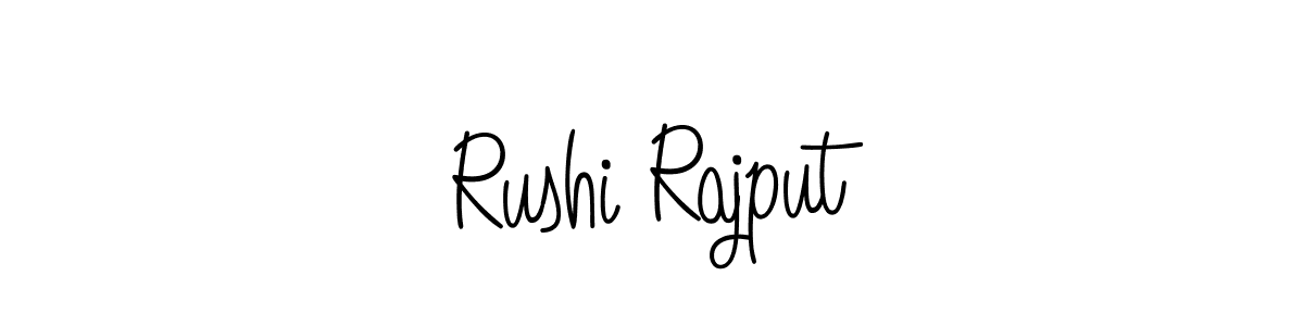 Also You can easily find your signature by using the search form. We will create Rushi Rajput name handwritten signature images for you free of cost using Angelique-Rose-font-FFP sign style. Rushi Rajput signature style 5 images and pictures png