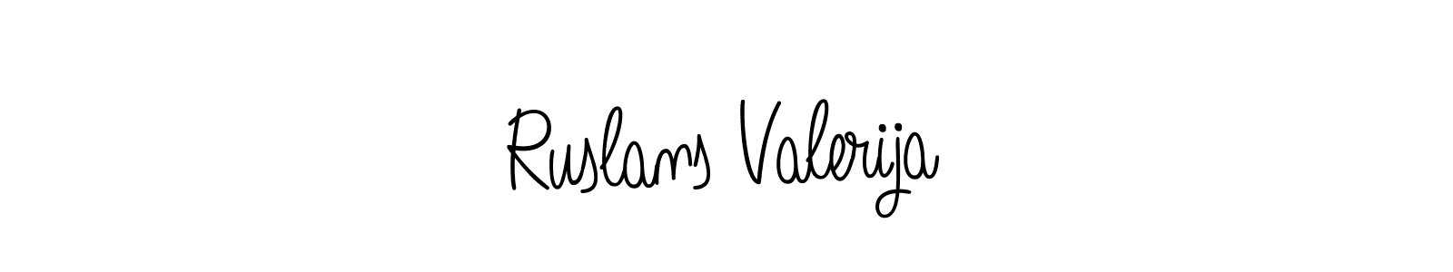 Angelique-Rose-font-FFP is a professional signature style that is perfect for those who want to add a touch of class to their signature. It is also a great choice for those who want to make their signature more unique. Get Ruslans Valerija name to fancy signature for free. Ruslans Valerija signature style 5 images and pictures png