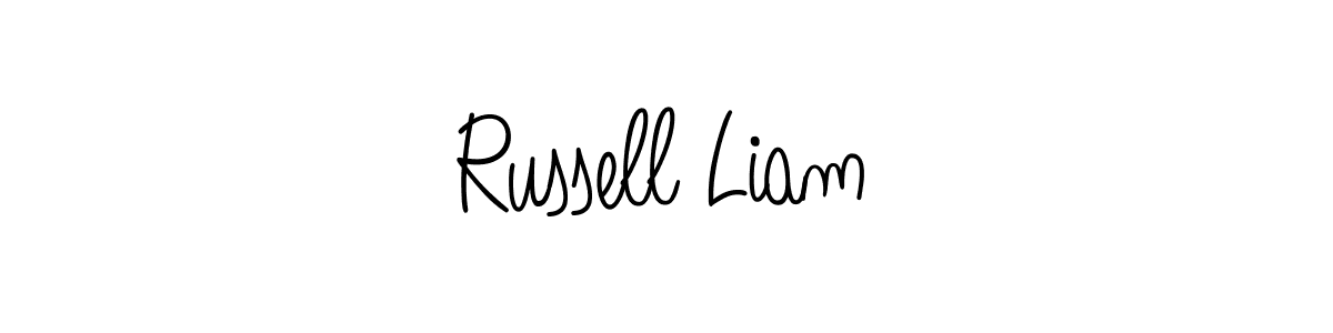 Here are the top 10 professional signature styles for the name Russell Liam. These are the best autograph styles you can use for your name. Russell Liam signature style 5 images and pictures png
