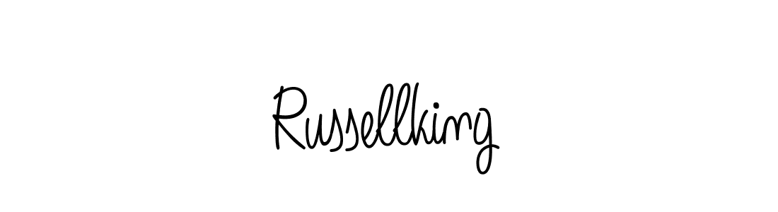 How to make Russellking signature? Angelique-Rose-font-FFP is a professional autograph style. Create handwritten signature for Russellking name. Russellking signature style 5 images and pictures png