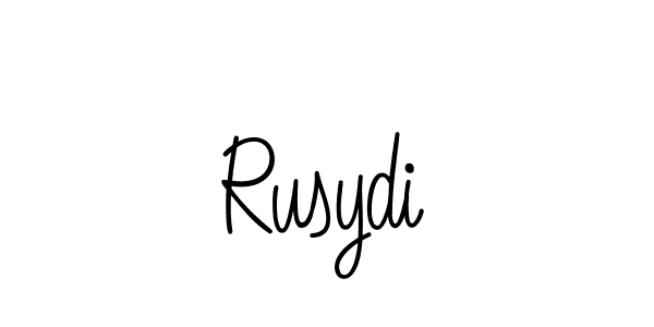 How to make Rusydi signature? Angelique-Rose-font-FFP is a professional autograph style. Create handwritten signature for Rusydi name. Rusydi signature style 5 images and pictures png