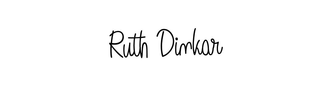 Once you've used our free online signature maker to create your best signature Angelique-Rose-font-FFP style, it's time to enjoy all of the benefits that Ruth Dinkar name signing documents. Ruth Dinkar signature style 5 images and pictures png