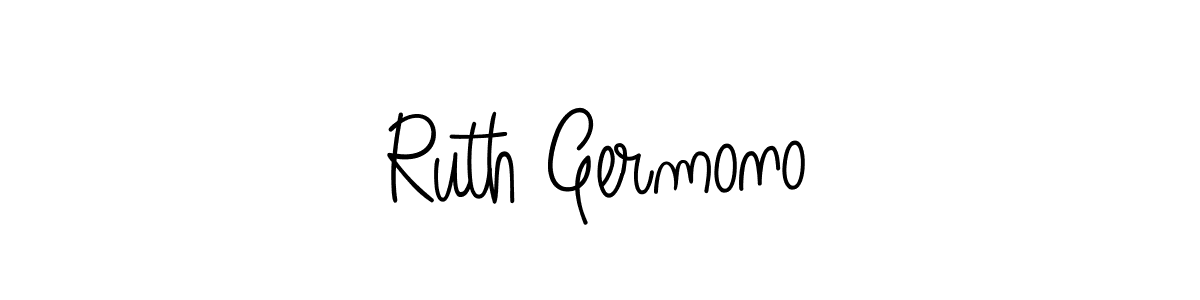 Also we have Ruth Germono name is the best signature style. Create professional handwritten signature collection using Angelique-Rose-font-FFP autograph style. Ruth Germono signature style 5 images and pictures png