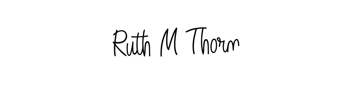 You can use this online signature creator to create a handwritten signature for the name Ruth M Thorn. This is the best online autograph maker. Ruth M Thorn signature style 5 images and pictures png