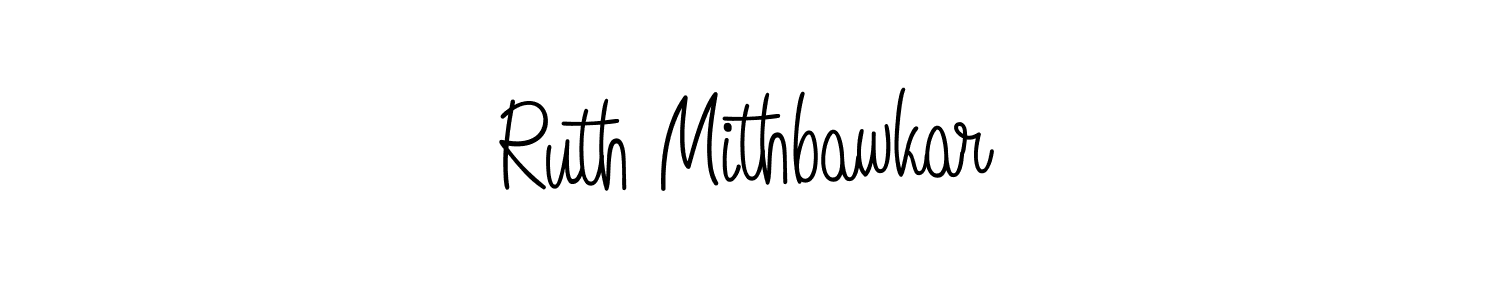 How to Draw Ruth Mithbawkar signature style? Angelique-Rose-font-FFP is a latest design signature styles for name Ruth Mithbawkar. Ruth Mithbawkar signature style 5 images and pictures png