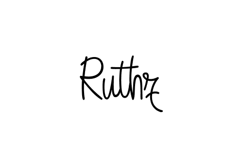 This is the best signature style for the Ruthz name. Also you like these signature font (Angelique-Rose-font-FFP). Mix name signature. Ruthz signature style 5 images and pictures png