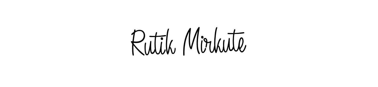 How to Draw Rutik Mirkute signature style? Angelique-Rose-font-FFP is a latest design signature styles for name Rutik Mirkute. Rutik Mirkute signature style 5 images and pictures png
