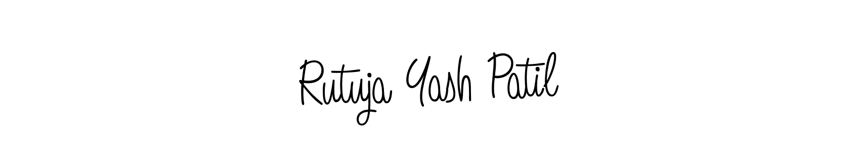 You can use this online signature creator to create a handwritten signature for the name Rutuja Yash Patil. This is the best online autograph maker. Rutuja Yash Patil signature style 5 images and pictures png