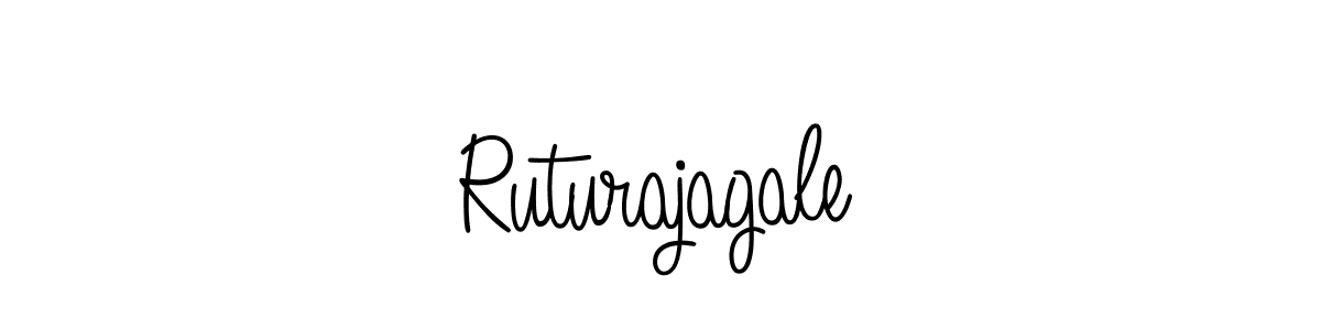 How to make Ruturajagale signature? Angelique-Rose-font-FFP is a professional autograph style. Create handwritten signature for Ruturajagale name. Ruturajagale signature style 5 images and pictures png