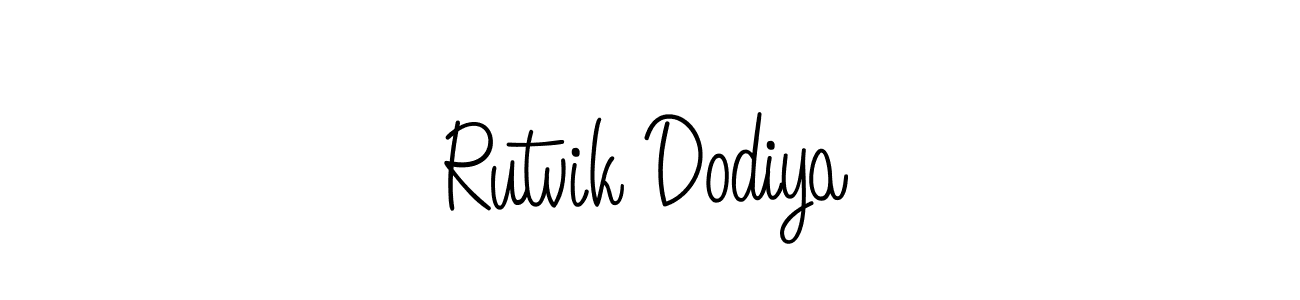 Once you've used our free online signature maker to create your best signature Angelique-Rose-font-FFP style, it's time to enjoy all of the benefits that Rutvik Dodiya name signing documents. Rutvik Dodiya signature style 5 images and pictures png