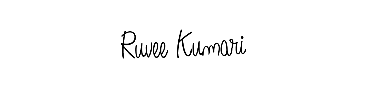 Here are the top 10 professional signature styles for the name Ruvee Kumari. These are the best autograph styles you can use for your name. Ruvee Kumari signature style 5 images and pictures png