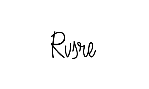 Best and Professional Signature Style for Rvsre. Angelique-Rose-font-FFP Best Signature Style Collection. Rvsre signature style 5 images and pictures png