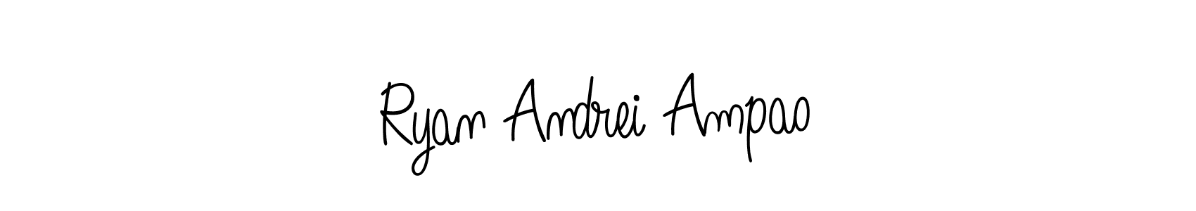 Once you've used our free online signature maker to create your best signature Angelique-Rose-font-FFP style, it's time to enjoy all of the benefits that Ryan Andrei Ampao name signing documents. Ryan Andrei Ampao signature style 5 images and pictures png