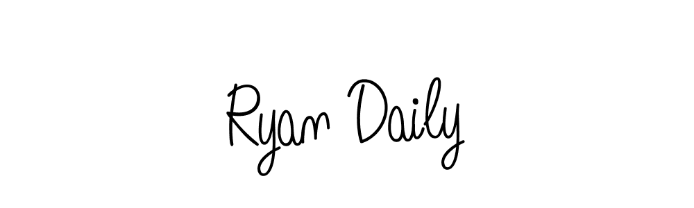 Angelique-Rose-font-FFP is a professional signature style that is perfect for those who want to add a touch of class to their signature. It is also a great choice for those who want to make their signature more unique. Get Ryan Daily name to fancy signature for free. Ryan Daily signature style 5 images and pictures png