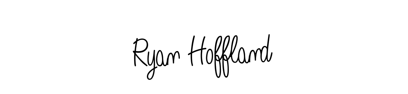 How to make Ryan Hoffland signature? Angelique-Rose-font-FFP is a professional autograph style. Create handwritten signature for Ryan Hoffland name. Ryan Hoffland signature style 5 images and pictures png