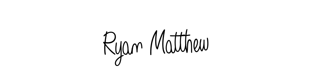 Create a beautiful signature design for name Ryan Matthew. With this signature (Angelique-Rose-font-FFP) fonts, you can make a handwritten signature for free. Ryan Matthew signature style 5 images and pictures png