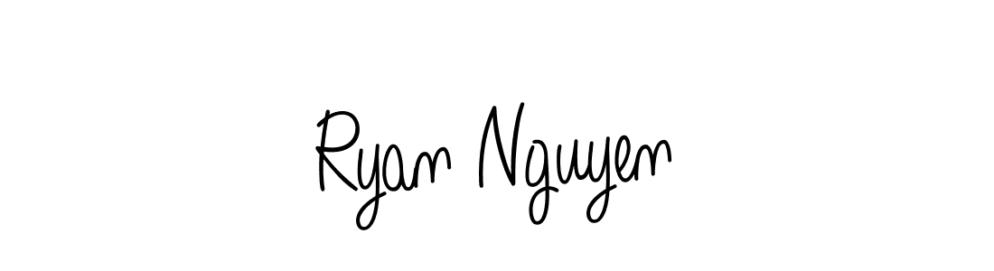 Similarly Angelique-Rose-font-FFP is the best handwritten signature design. Signature creator online .You can use it as an online autograph creator for name Ryan Nguyen. Ryan Nguyen signature style 5 images and pictures png