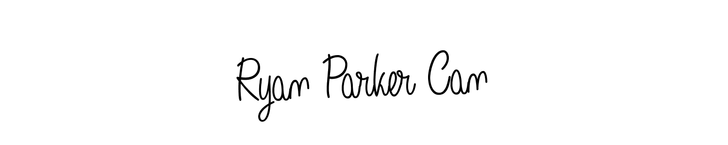 How to Draw Ryan Parker Can signature style? Angelique-Rose-font-FFP is a latest design signature styles for name Ryan Parker Can. Ryan Parker Can signature style 5 images and pictures png