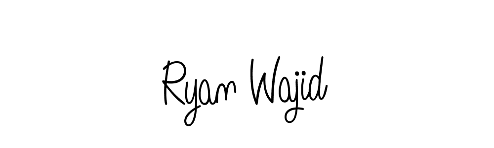 Here are the top 10 professional signature styles for the name Ryan Wajid. These are the best autograph styles you can use for your name. Ryan Wajid signature style 5 images and pictures png