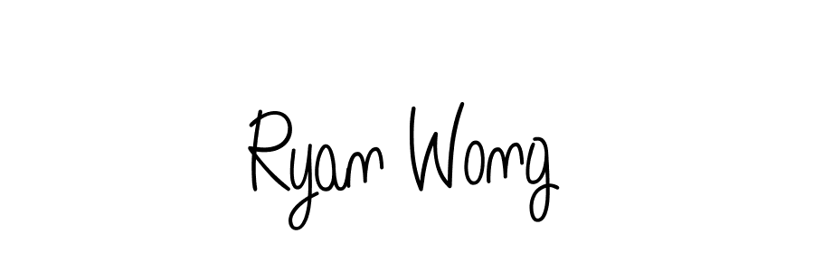 Angelique-Rose-font-FFP is a professional signature style that is perfect for those who want to add a touch of class to their signature. It is also a great choice for those who want to make their signature more unique. Get Ryan Wong name to fancy signature for free. Ryan Wong signature style 5 images and pictures png