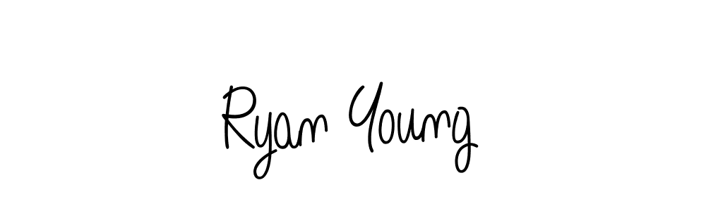 Best and Professional Signature Style for Ryan Young. Angelique-Rose-font-FFP Best Signature Style Collection. Ryan Young signature style 5 images and pictures png