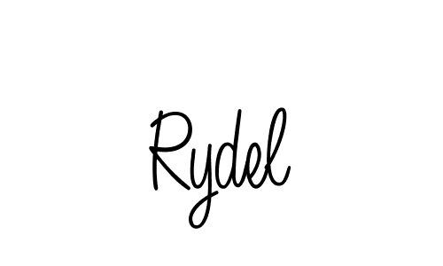 Design your own signature with our free online signature maker. With this signature software, you can create a handwritten (Angelique-Rose-font-FFP) signature for name Rydel. Rydel signature style 5 images and pictures png