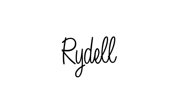 Rydell stylish signature style. Best Handwritten Sign (Angelique-Rose-font-FFP) for my name. Handwritten Signature Collection Ideas for my name Rydell. Rydell signature style 5 images and pictures png