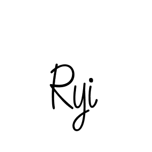 How to make Ryi signature? Angelique-Rose-font-FFP is a professional autograph style. Create handwritten signature for Ryi name. Ryi signature style 5 images and pictures png