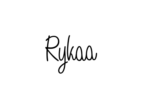 How to Draw Rykaa signature style? Angelique-Rose-font-FFP is a latest design signature styles for name Rykaa. Rykaa signature style 5 images and pictures png