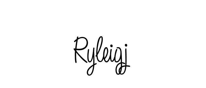 Best and Professional Signature Style for Ryleigj. Angelique-Rose-font-FFP Best Signature Style Collection. Ryleigj signature style 5 images and pictures png