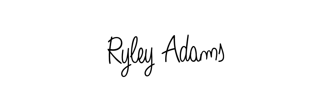 Best and Professional Signature Style for Ryley Adams. Angelique-Rose-font-FFP Best Signature Style Collection. Ryley Adams signature style 5 images and pictures png