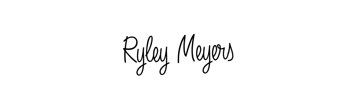 Also we have Ryley Meyers name is the best signature style. Create professional handwritten signature collection using Angelique-Rose-font-FFP autograph style. Ryley Meyers signature style 5 images and pictures png