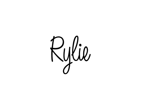 How to Draw Rylie signature style? Angelique-Rose-font-FFP is a latest design signature styles for name Rylie. Rylie signature style 5 images and pictures png