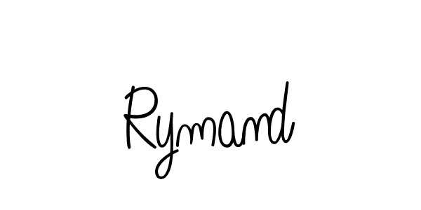 Also we have Rymand name is the best signature style. Create professional handwritten signature collection using Angelique-Rose-font-FFP autograph style. Rymand signature style 5 images and pictures png