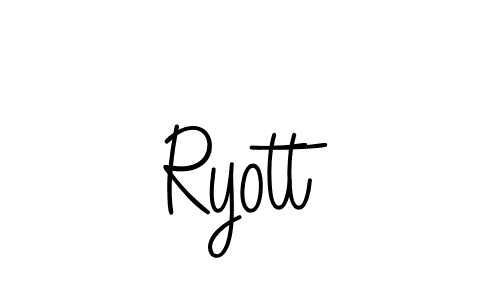 Similarly Angelique-Rose-font-FFP is the best handwritten signature design. Signature creator online .You can use it as an online autograph creator for name Ryott. Ryott signature style 5 images and pictures png