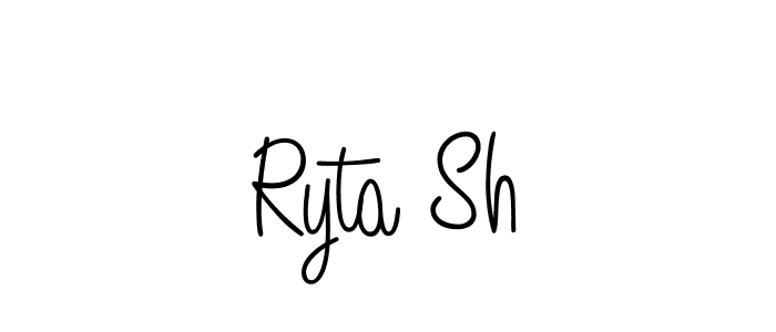 Here are the top 10 professional signature styles for the name Ryta Sh. These are the best autograph styles you can use for your name. Ryta Sh signature style 5 images and pictures png