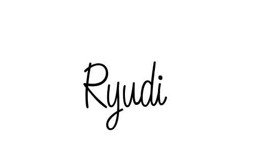 Check out images of Autograph of Ryudi name. Actor Ryudi Signature Style. Angelique-Rose-font-FFP is a professional sign style online. Ryudi signature style 5 images and pictures png
