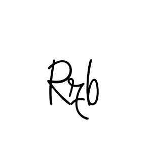 Also You can easily find your signature by using the search form. We will create Rzb name handwritten signature images for you free of cost using Angelique-Rose-font-FFP sign style. Rzb signature style 5 images and pictures png