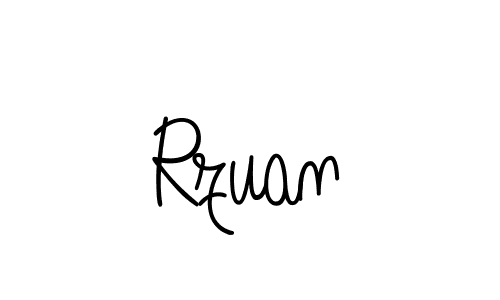 How to Draw Rzuan signature style? Angelique-Rose-font-FFP is a latest design signature styles for name Rzuan. Rzuan signature style 5 images and pictures png