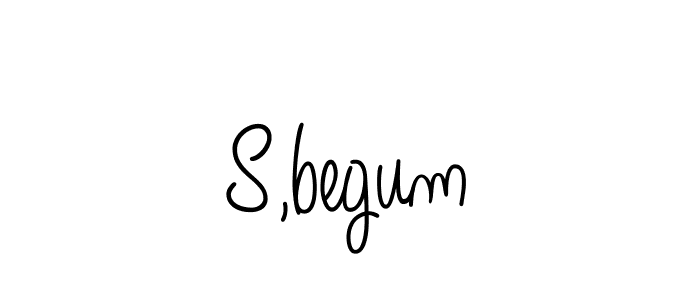 Also we have S,begum name is the best signature style. Create professional handwritten signature collection using Angelique-Rose-font-FFP autograph style. S,begum signature style 5 images and pictures png