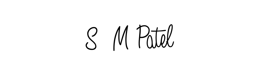 Once you've used our free online signature maker to create your best signature Angelique-Rose-font-FFP style, it's time to enjoy all of the benefits that S  M Patel name signing documents. S  M Patel signature style 5 images and pictures png