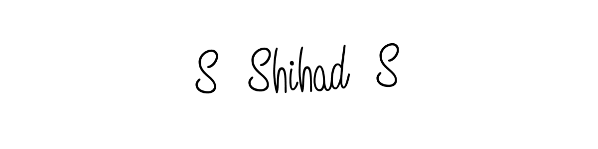 Here are the top 10 professional signature styles for the name S  Shihad  S. These are the best autograph styles you can use for your name. S  Shihad  S signature style 5 images and pictures png