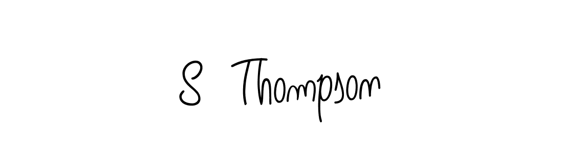 Also we have S  Thompson name is the best signature style. Create professional handwritten signature collection using Angelique-Rose-font-FFP autograph style. S  Thompson signature style 5 images and pictures png