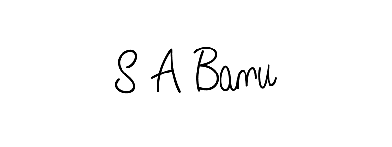 It looks lik you need a new signature style for name S A Banu. Design unique handwritten (Angelique-Rose-font-FFP) signature with our free signature maker in just a few clicks. S A Banu signature style 5 images and pictures png