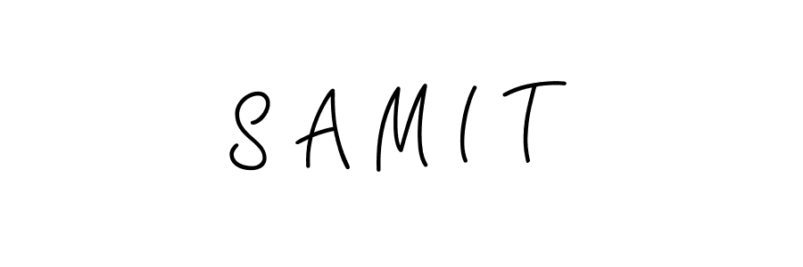 Make a beautiful signature design for name S A M I T. Use this online signature maker to create a handwritten signature for free. S A M I T signature style 5 images and pictures png