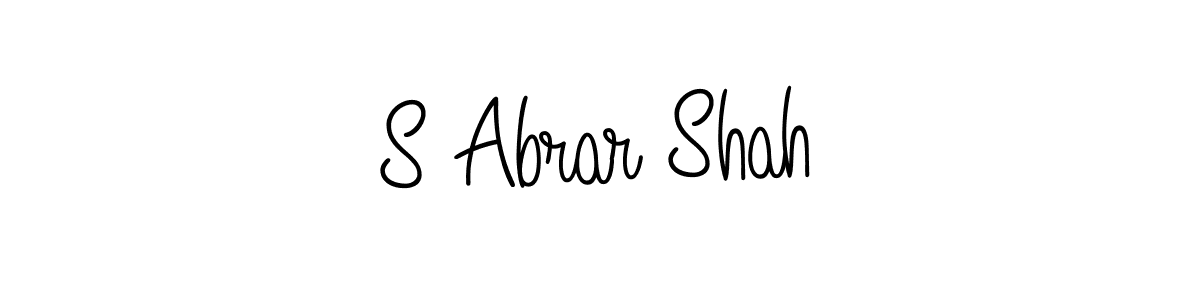 This is the best signature style for the S Abrar Shah name. Also you like these signature font (Angelique-Rose-font-FFP). Mix name signature. S Abrar Shah signature style 5 images and pictures png